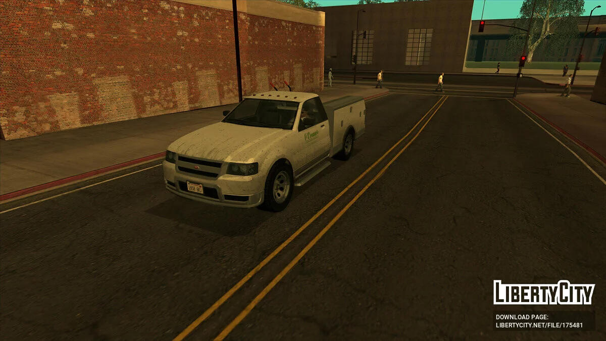 GTA 5 Vapid Utility Truck / GTA San Andreas