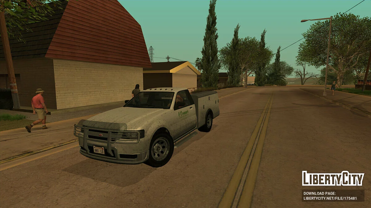 GTA 5 Vapid Utility Truck / GTA San Andreas