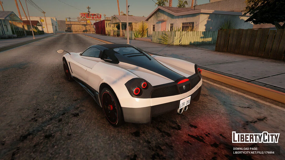 Pegassi Huayra Osiris / GTA San Andreas