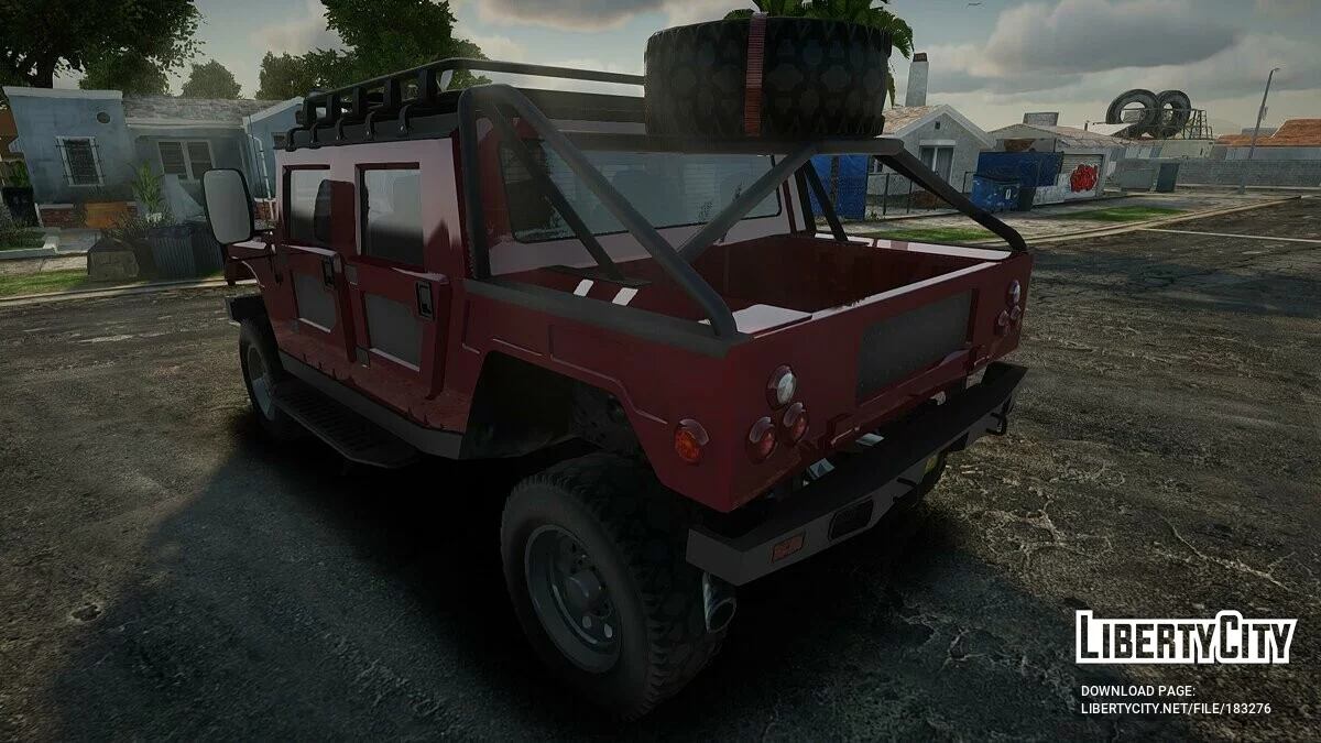 GTA 5 Mammoth Patriot Mil-Spec / GTA San Andreas