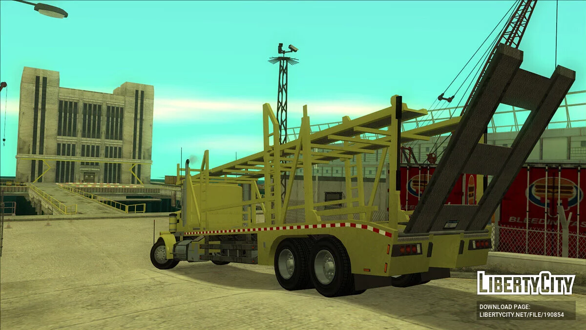 GTA 5 MTL Flatbed Car Hauler / GTA San Andreas