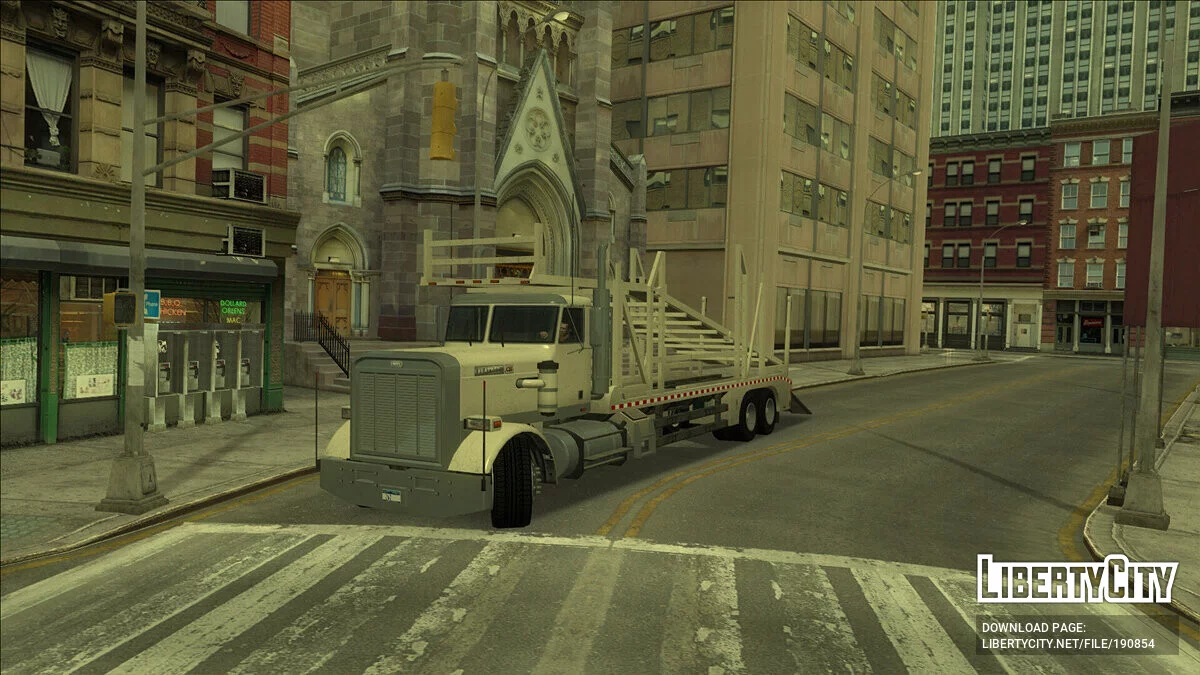 GTA 5 MTL Flatbed Car Hauler / GTA San Andreas