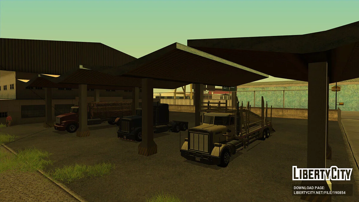 GTA 5 MTL Flatbed Car Hauler / GTA San Andreas