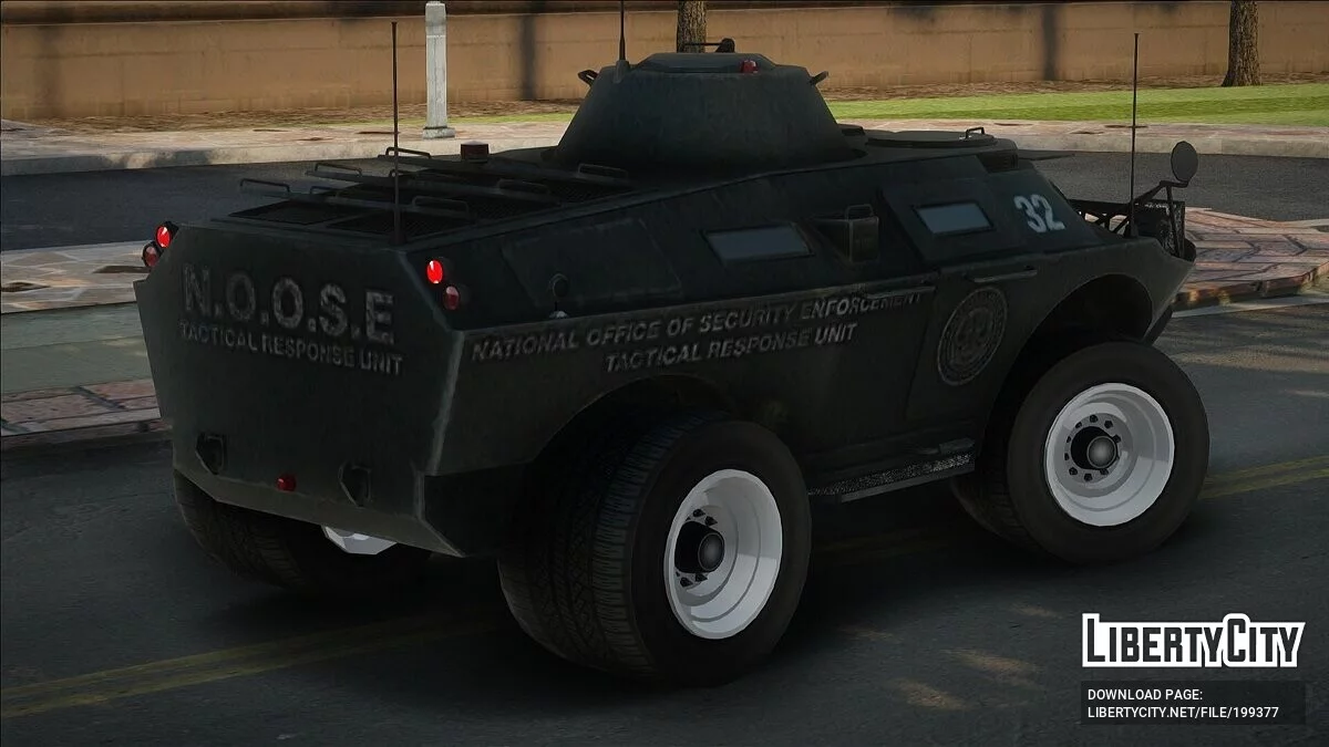 GTA 4: Tbogt NOoSE APC / GTA San Andreas