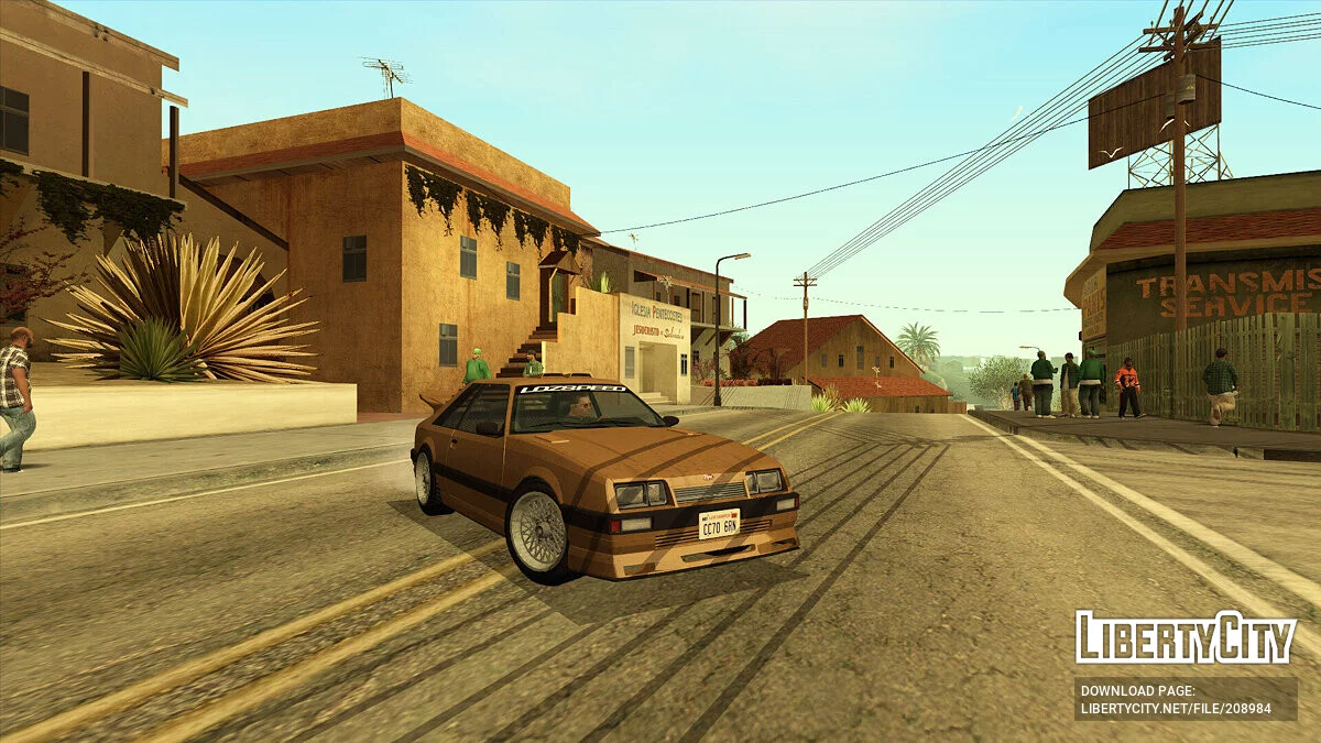 GTA 4 Vapid Uranus LS / GTA San Andreas