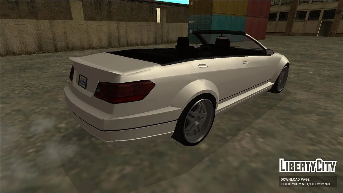GTA 5 Benefactor Schafter Convertible / GTA San Andreas