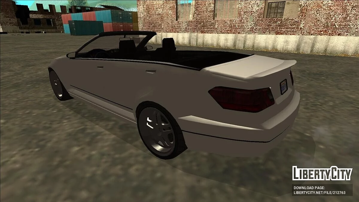 GTA 5 Benefactor Schafter Convertible / GTA San Andreas