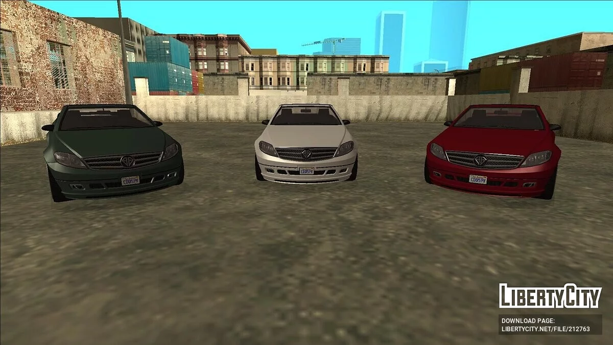 GTA 5 Benefactor Schafter Convertible / GTA San Andreas