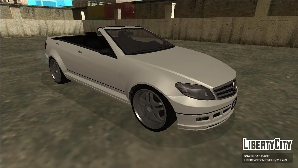 GTA 5 Benefactor Schafter Convertible / GTA San Andreas