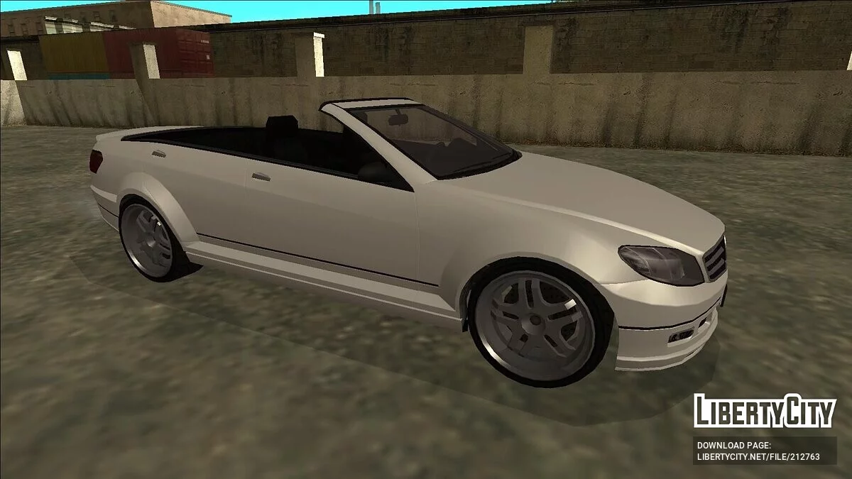 GTA 5 Benefactor Schafter Convertible / GTA San Andreas