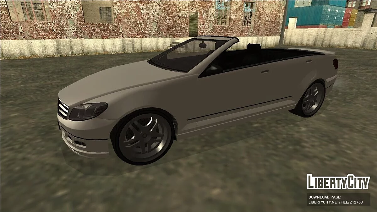 GTA 5 Benefactor Schafter Convertible / GTA San Andreas