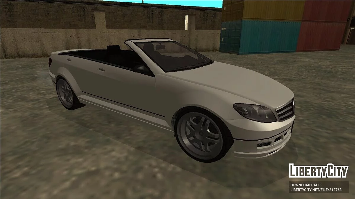 GTA 5 Benefactor Schafter Convertible / GTA San Andreas