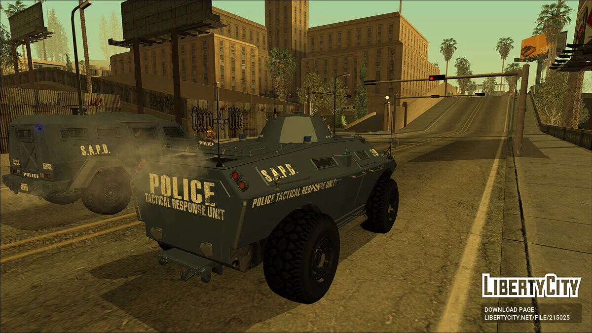 GTA 5 HVY APC / GTA San Andreas