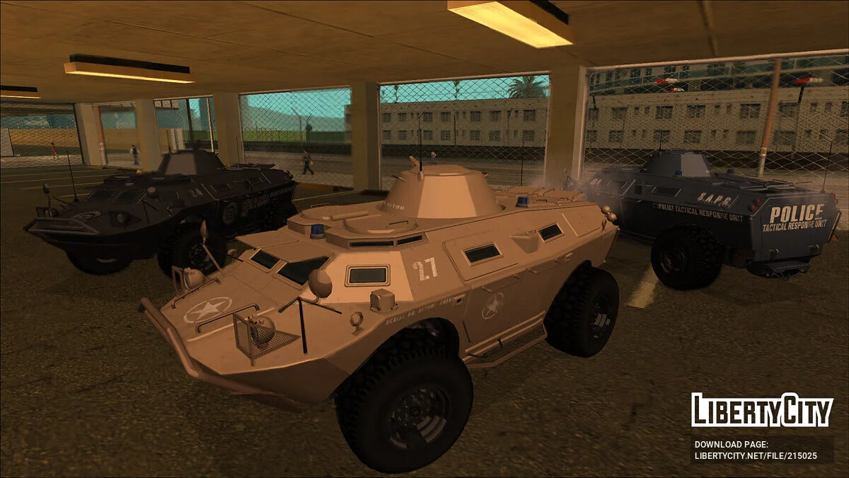 GTA 5 HVY APC / GTA San Andreas