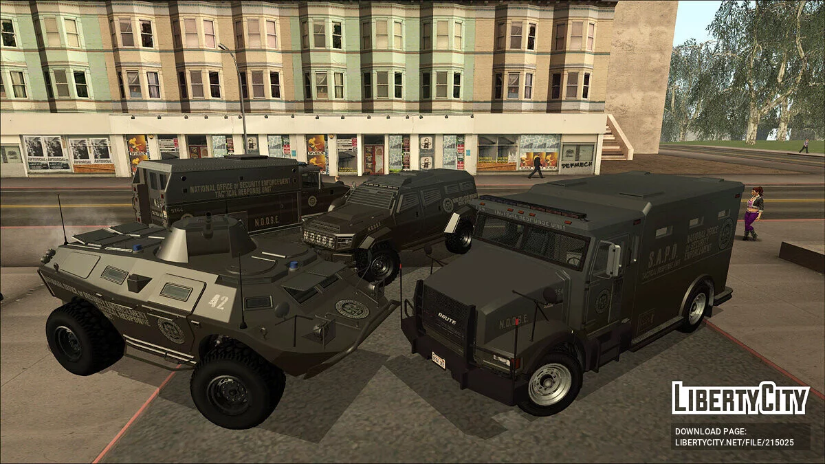 GTA 5 HVY APC / GTA San Andreas