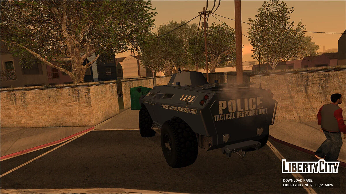 GTA 5 HVY APC / GTA San Andreas