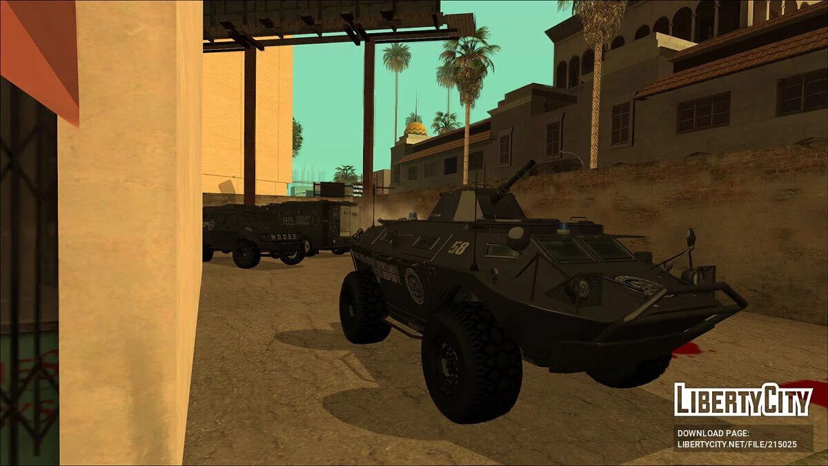 GTA 5 HVY APC / GTA San Andreas