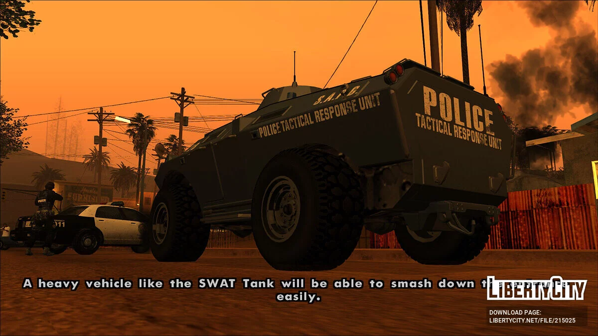 GTA 5 HVY APC / GTA San Andreas