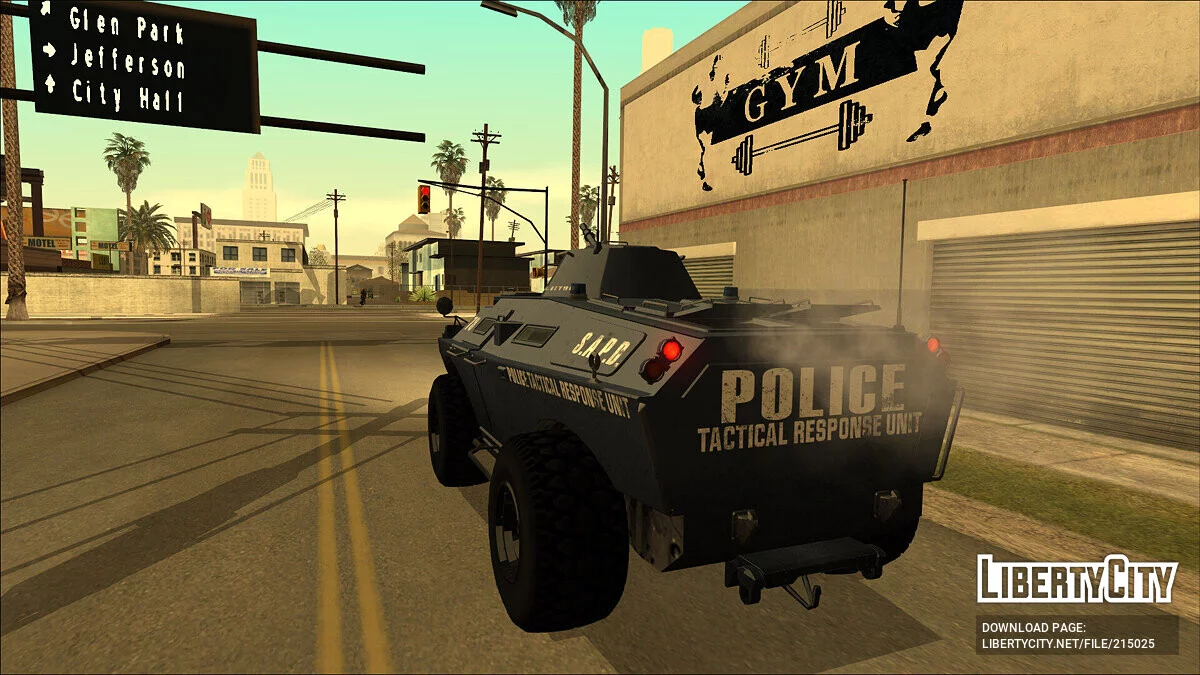 GTA 5 HVY APC / GTA San Andreas