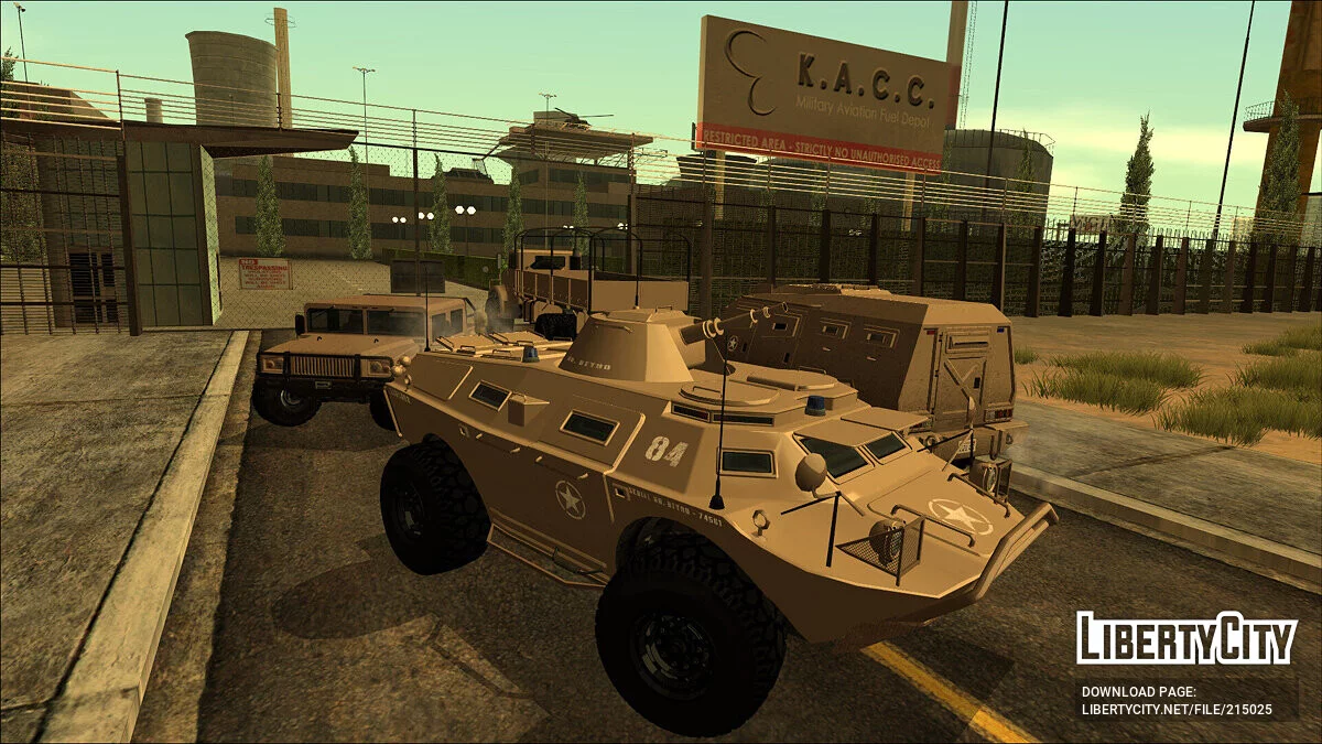 GTA 5 HVY APC / GTA San Andreas