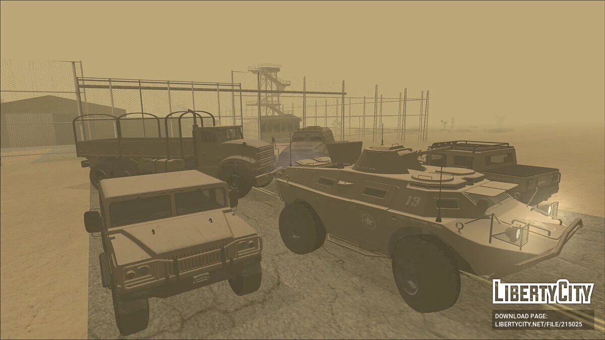 GTA 5 HVY APC / GTA San Andreas