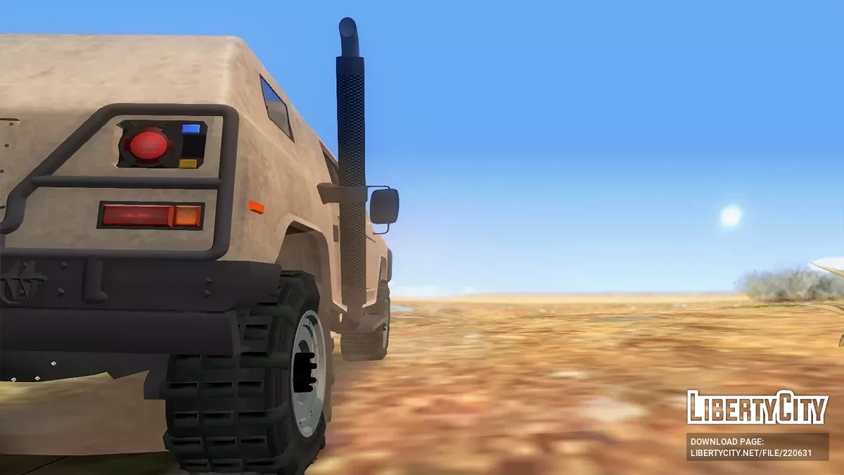 Mammoth Patriot Military (GTA V / Online) [HD Unvierse Style] [Only Vehfuncs] / GTA San Andreas