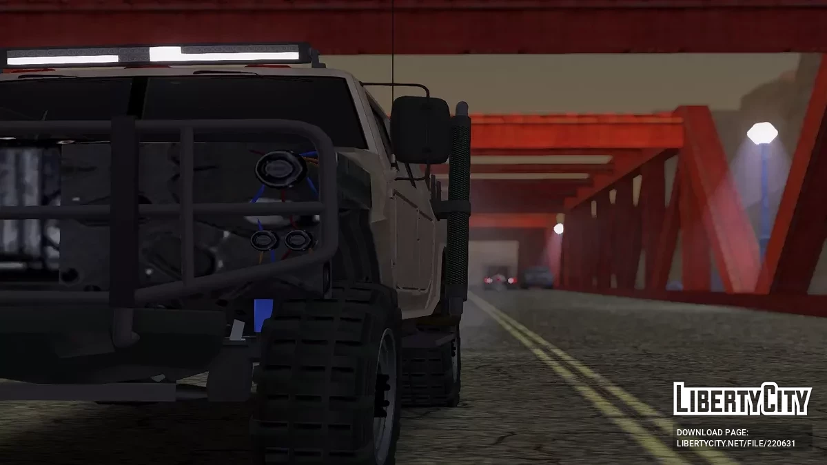 Mammoth Patriot Military (GTA V / Online) [HD Unvierse Style] [Only Vehfuncs] / GTA San Andreas