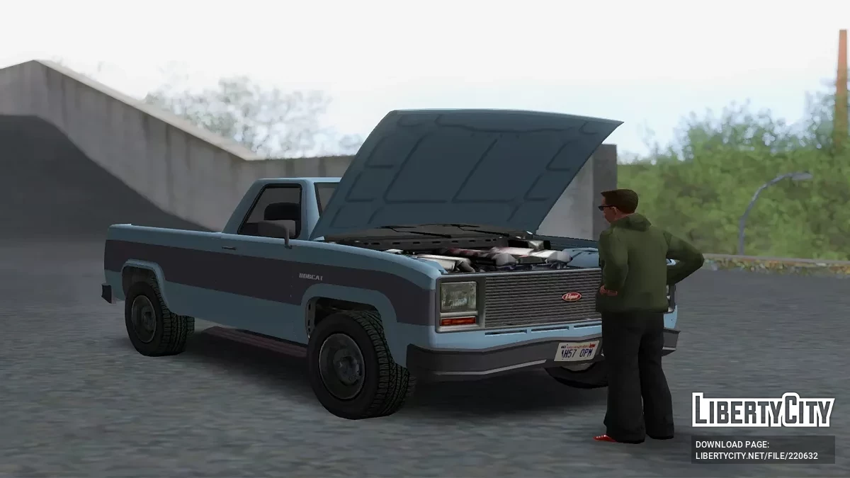 Vapid Bobcat (GTA V / Online) [Only Vehfuncs] / GTA San Andreas