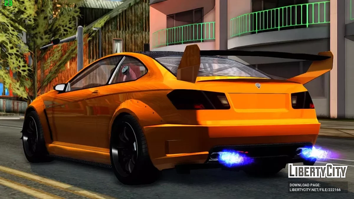 Benefactor Schwartzer Racecar / GTA San Andreas