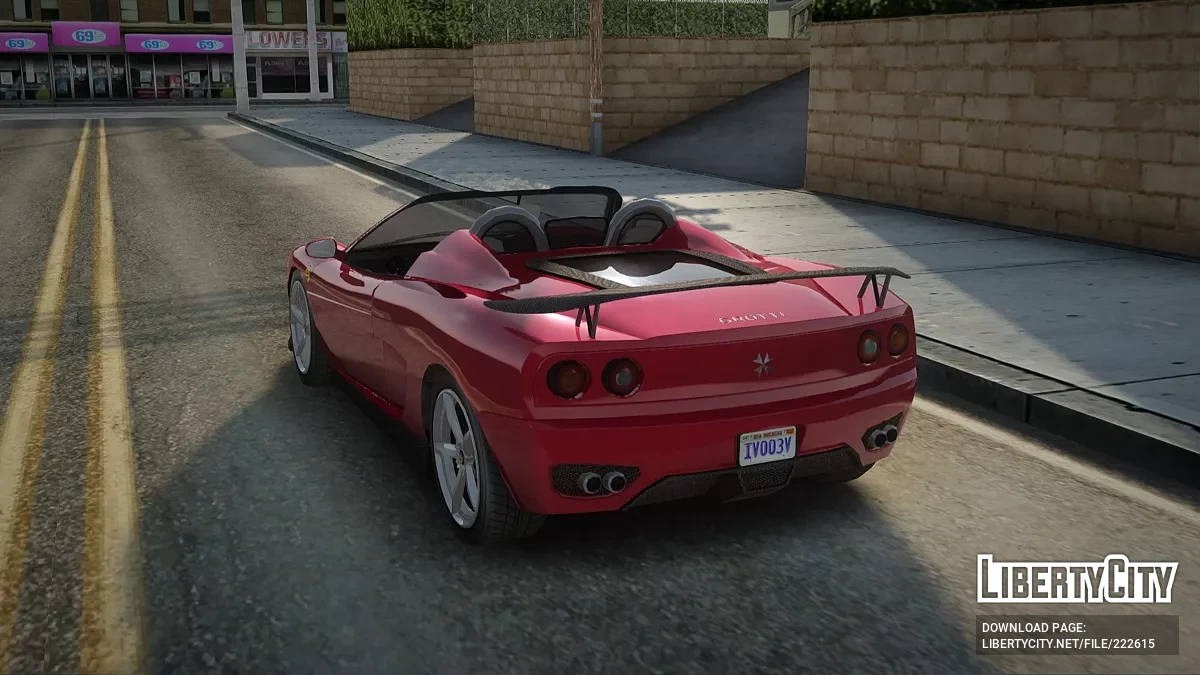 Grotti Turismo Roadster + Android / GTA San Andreas