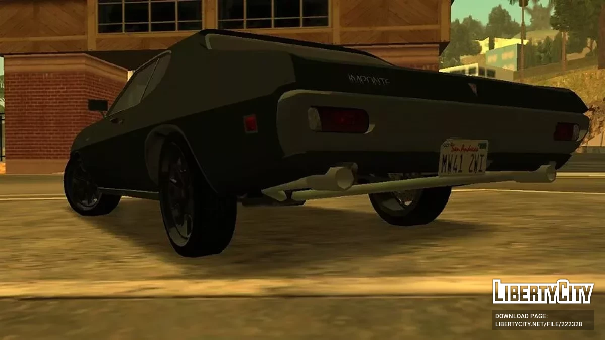 GTA 5: Imponte Arbiter GT / GTA San Andreas