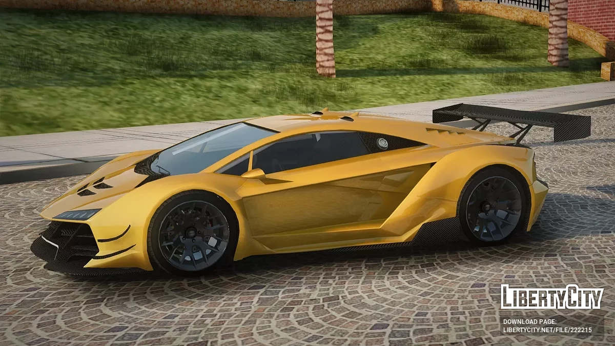 Pegassi Zentorno SM GT3 / GTA San Andreas