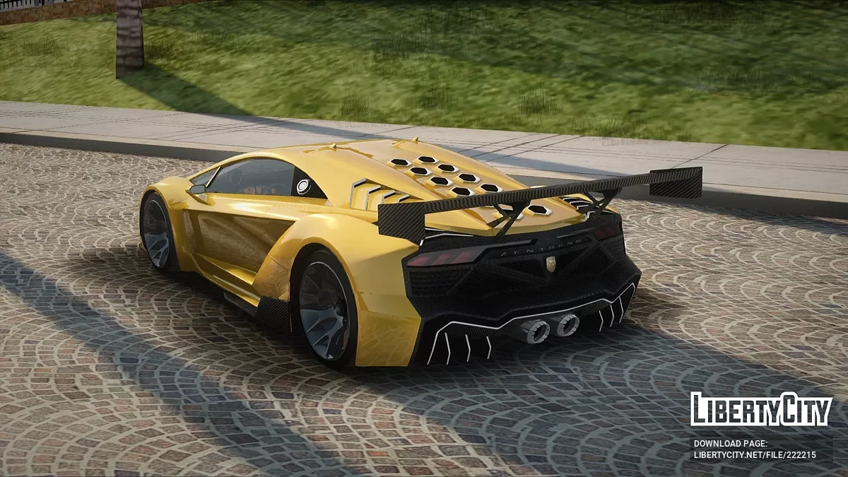 Pegassi Zentorno SM GT3 / GTA San Andreas