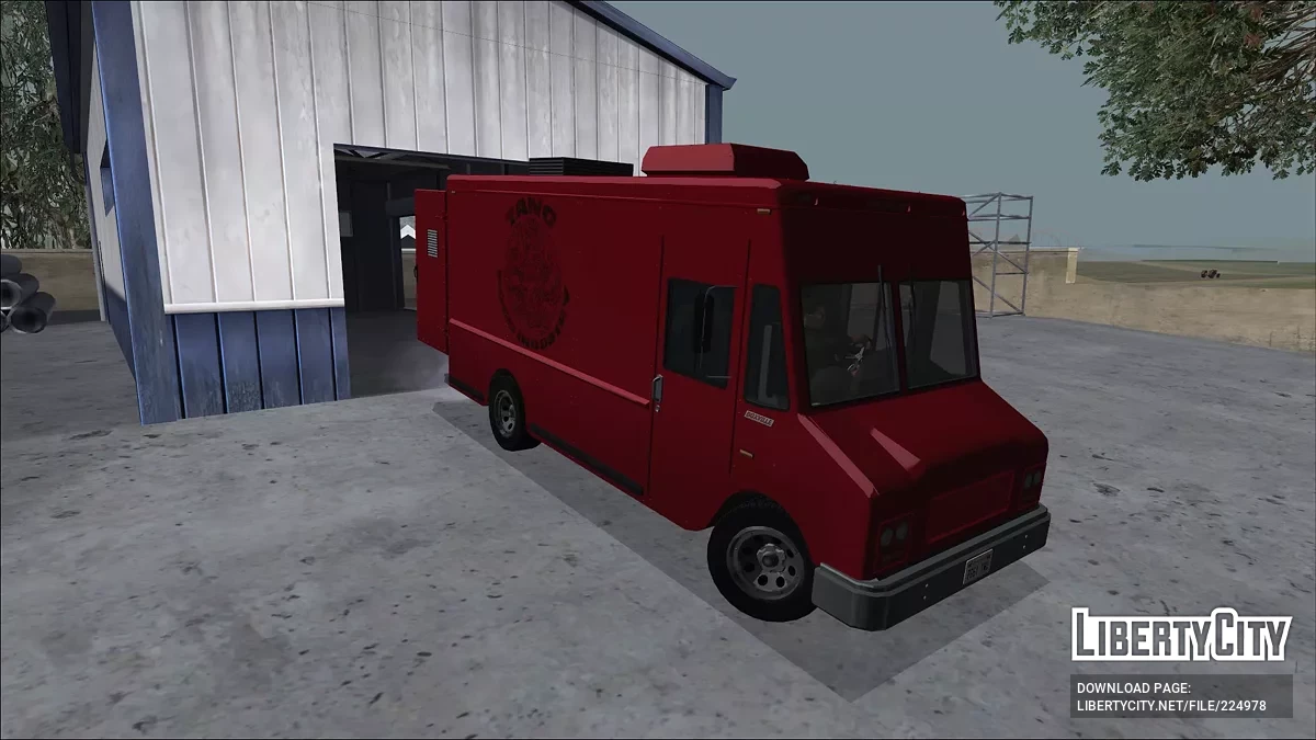 Brute Boxville من GTA 4 / جي تي إيه سان أندرياس