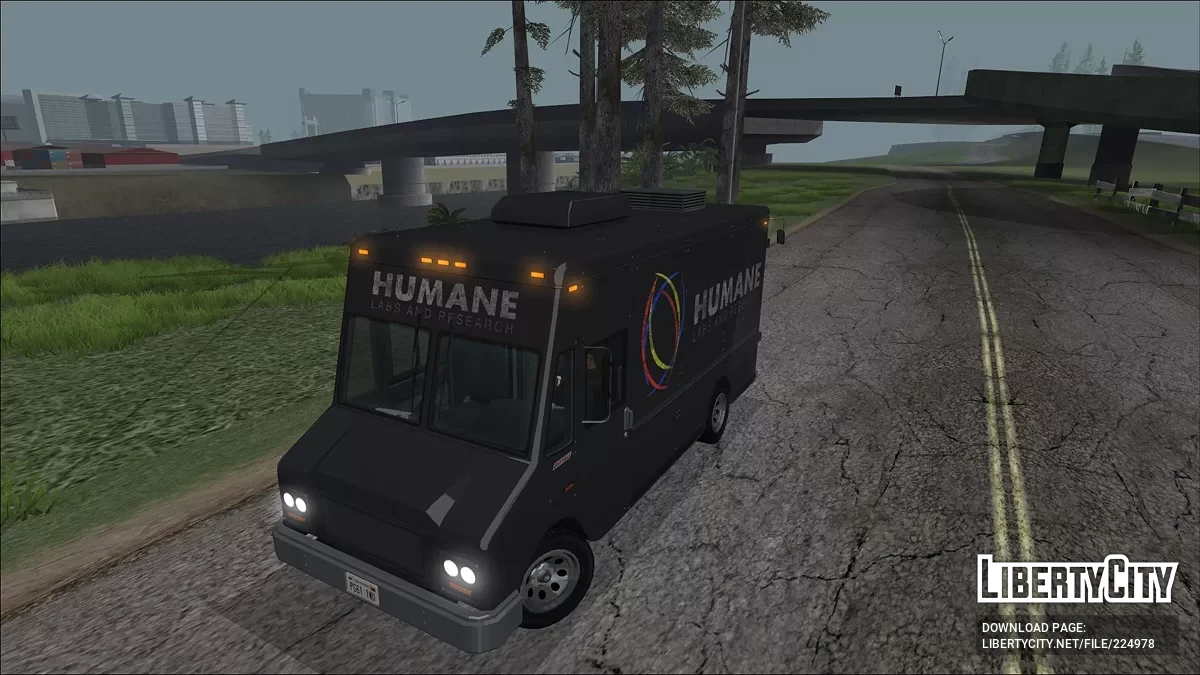 Brute Boxville من GTA 4 / جي تي إيه سان أندرياس