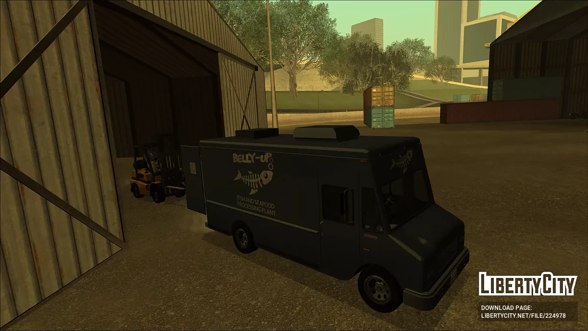 Brute Boxville من GTA 4 / جي تي إيه سان أندرياس