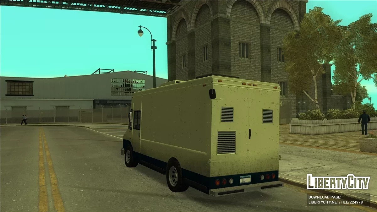 Brute Boxville من GTA 4 / جي تي إيه سان أندرياس