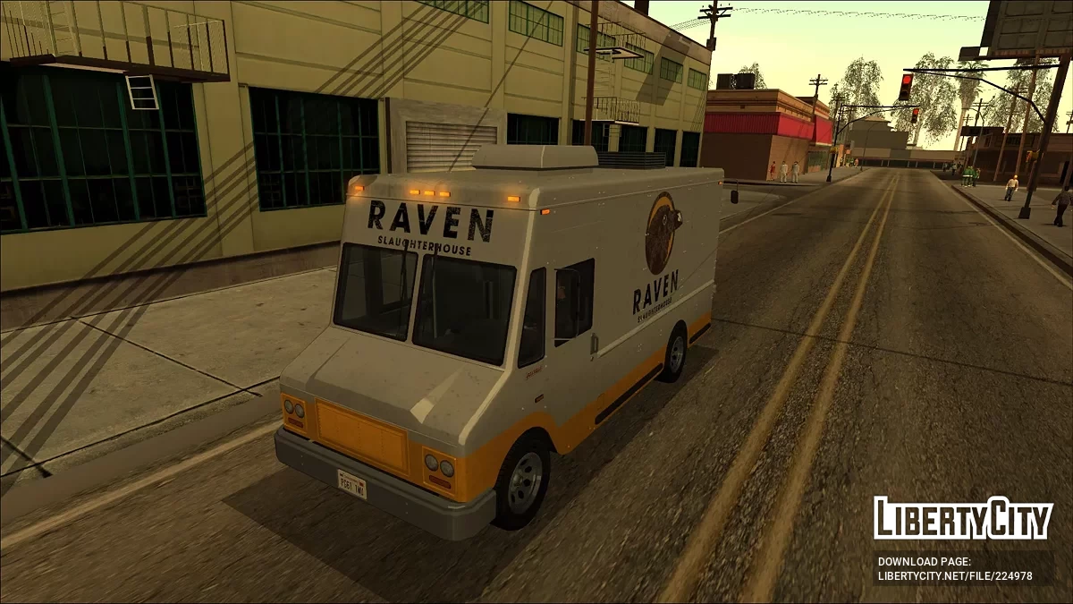 Brute Boxville من GTA 4 / جي تي إيه سان أندرياس