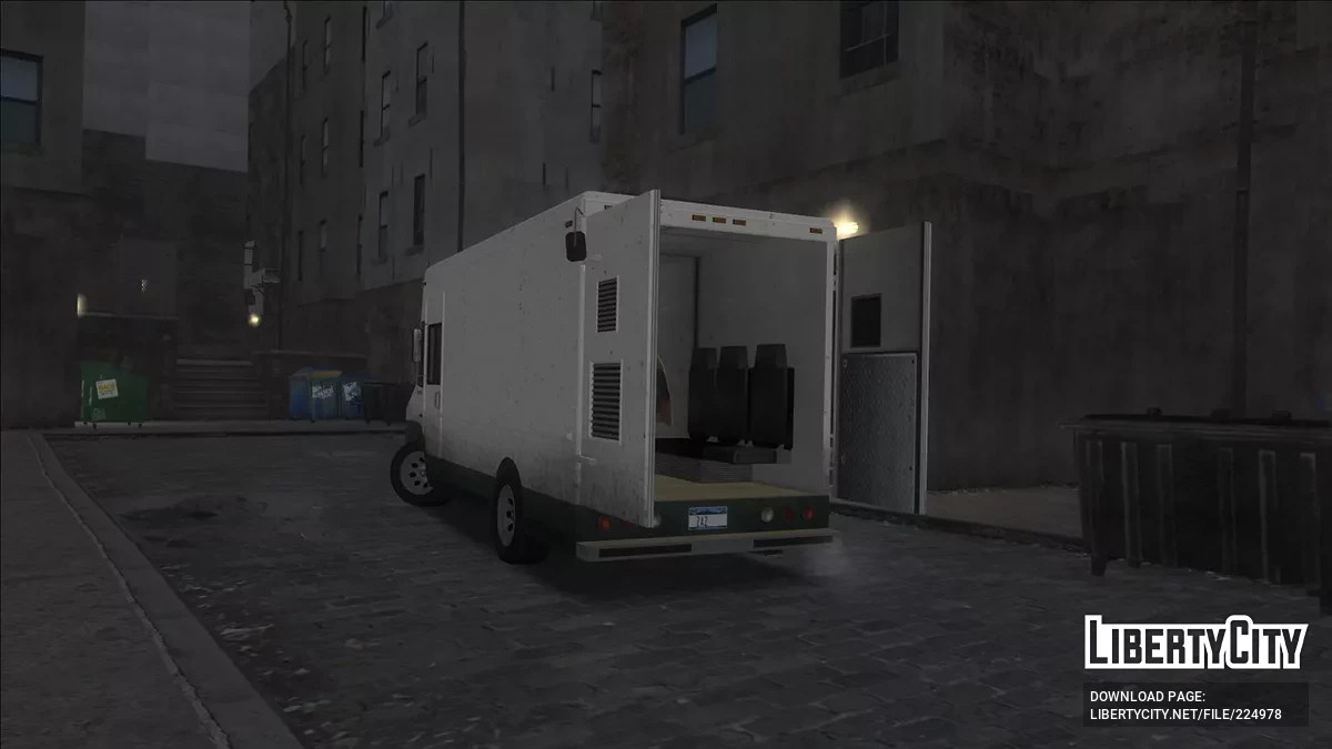 Brute Boxville من GTA 4 / جي تي إيه سان أندرياس