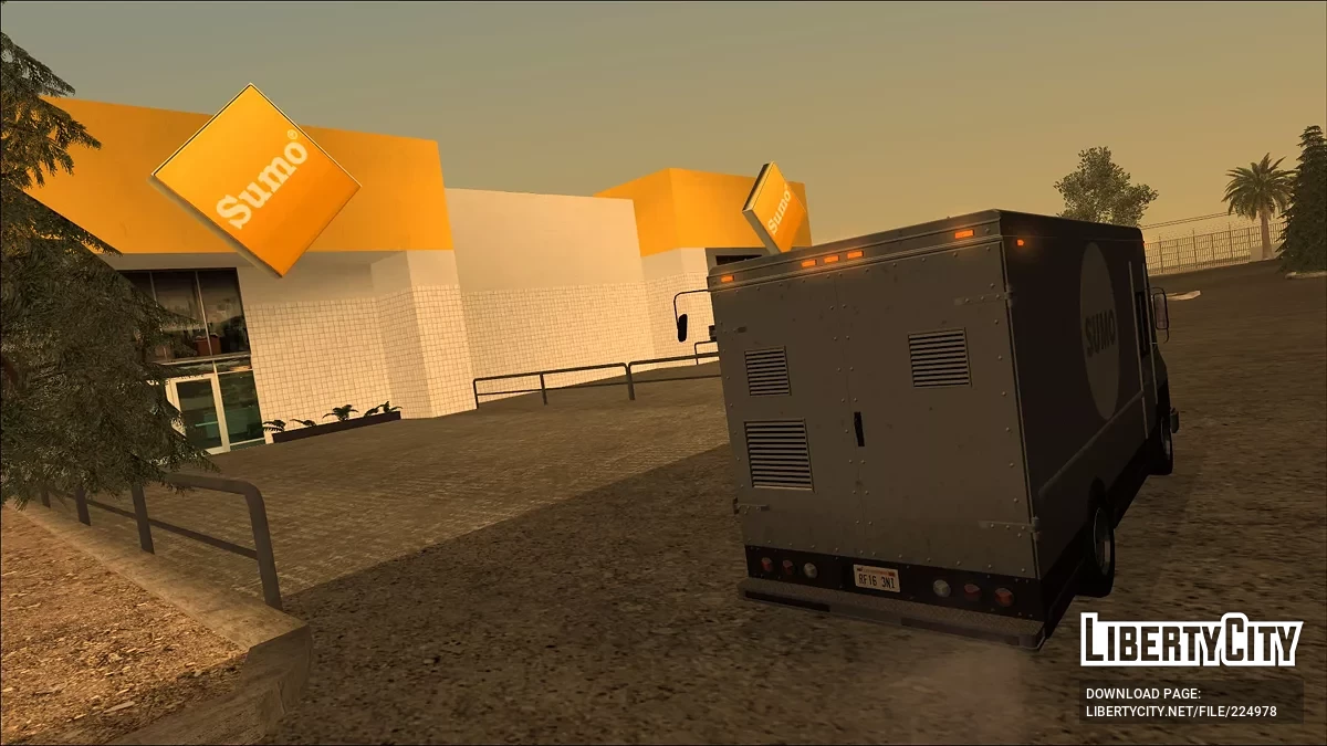 Brute Boxville من GTA 4 / جي تي إيه سان أندرياس