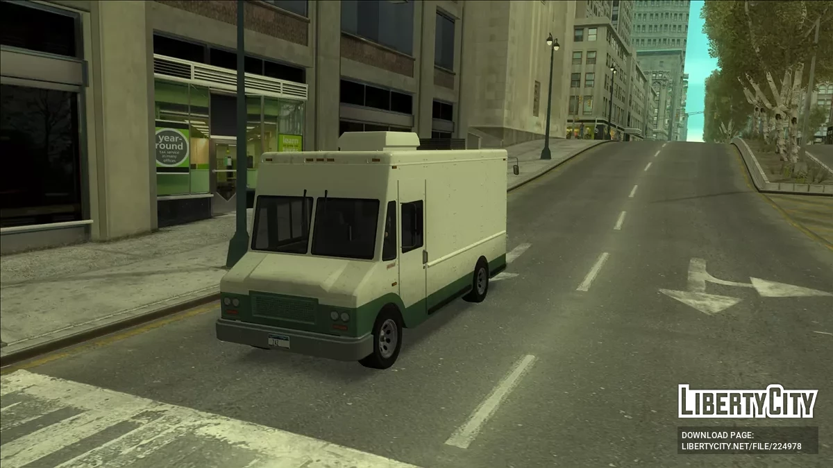 Brute Boxville من GTA 4 / جي تي إيه سان أندرياس
