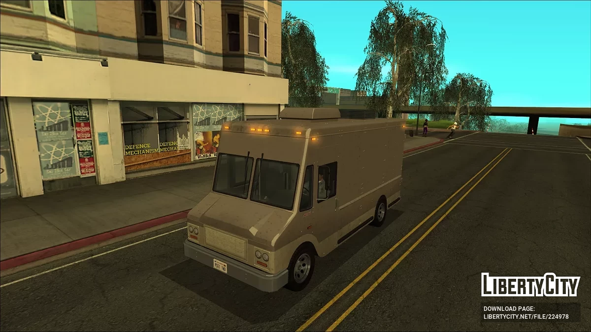 Brute Boxville من GTA 4 / جي تي إيه سان أندرياس