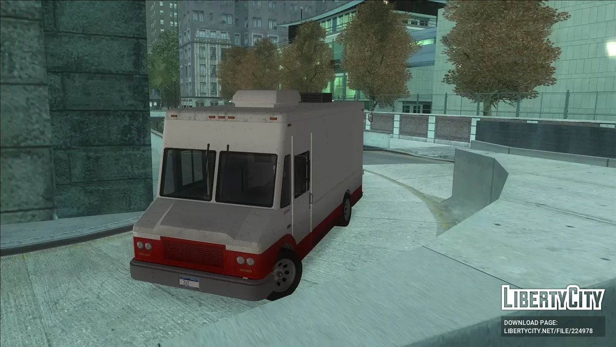 Brute Boxville من GTA 4 / جي تي إيه سان أندرياس