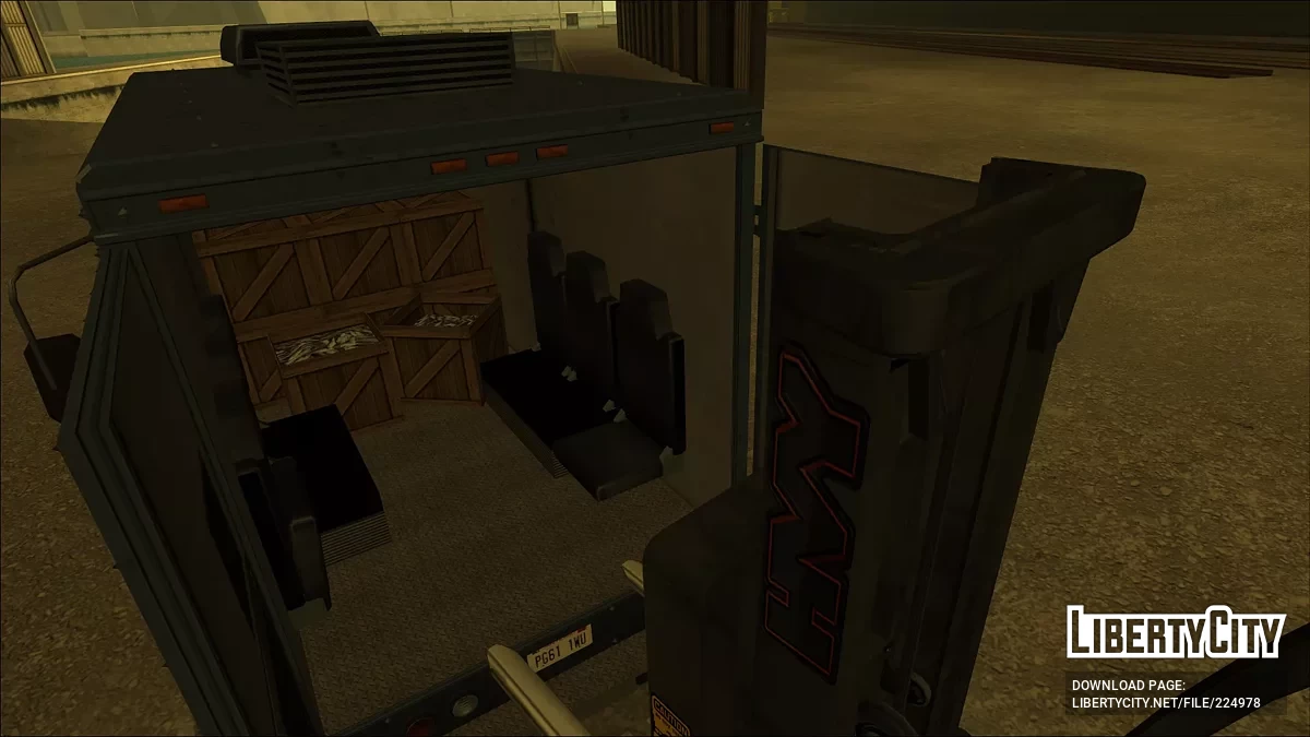 Brute Boxville من GTA 4 / جي تي إيه سان أندرياس