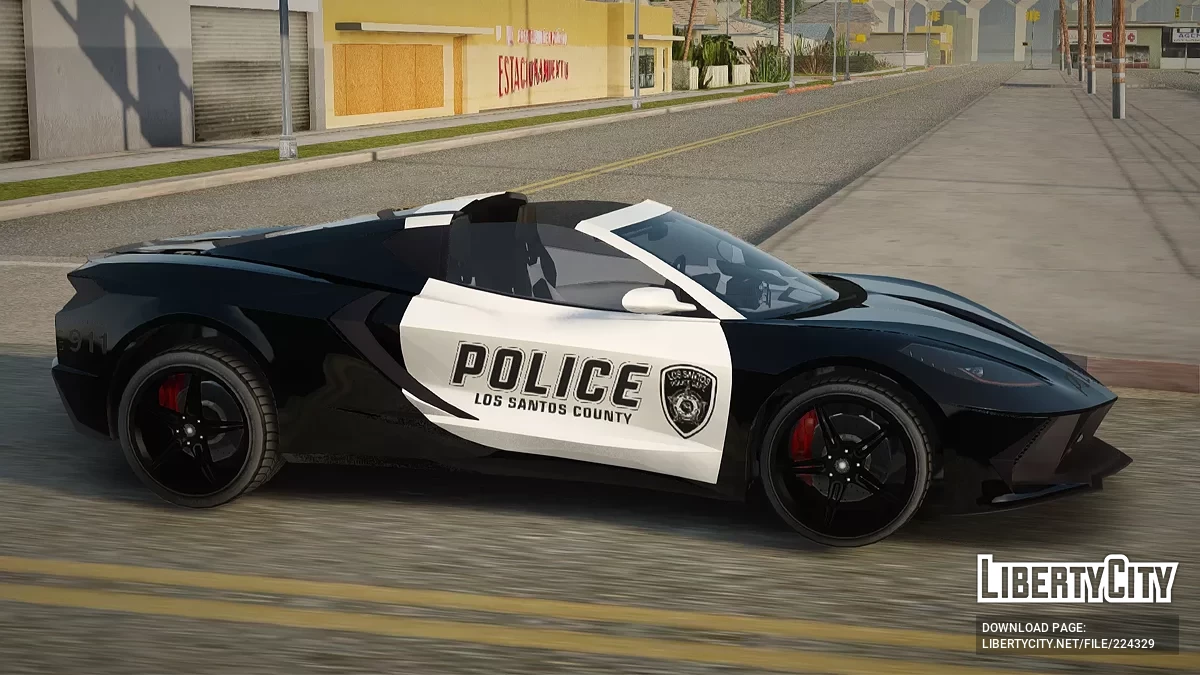GTA 5 Invetero Coquette D10 Pursuit / GTA San Andreas
