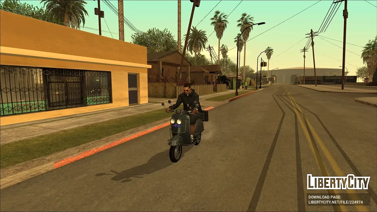 Pegassi Faggio dari GTA 5 / GTA San Andreas