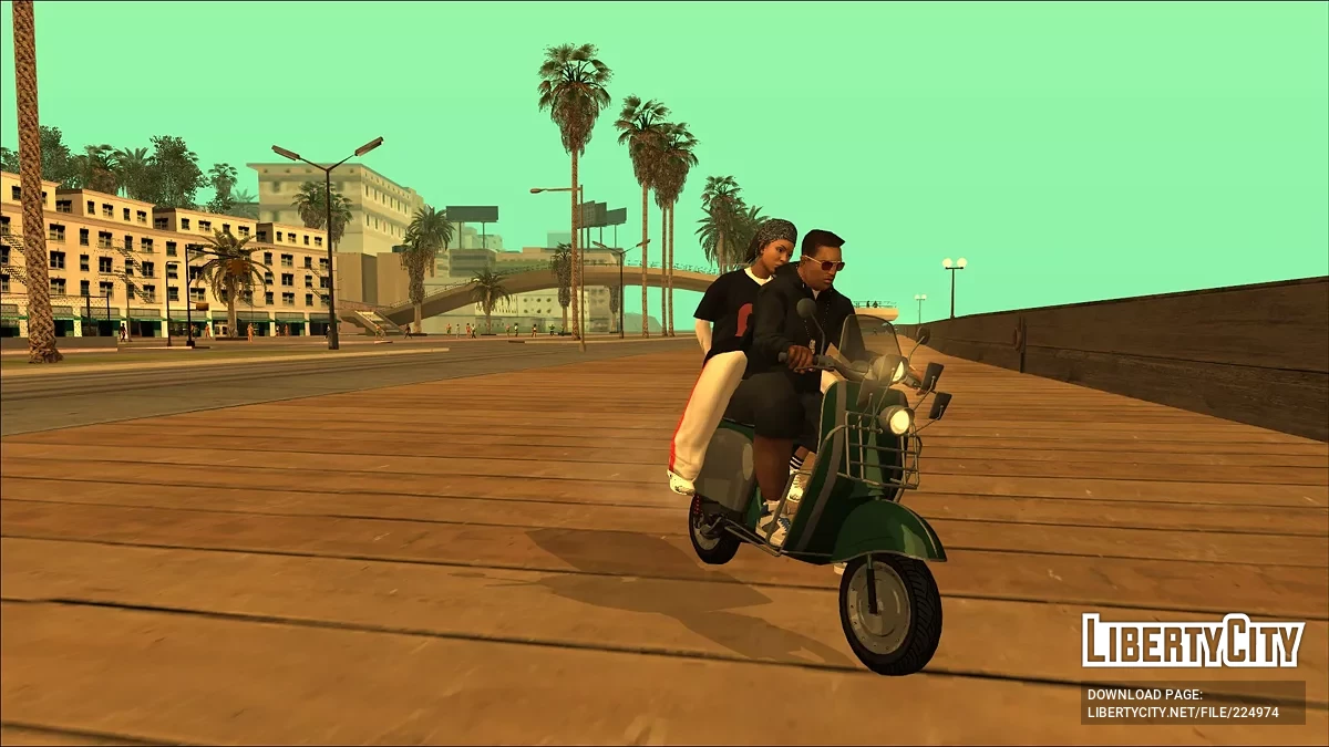 Pegassi Faggio dari GTA 5 / GTA San Andreas