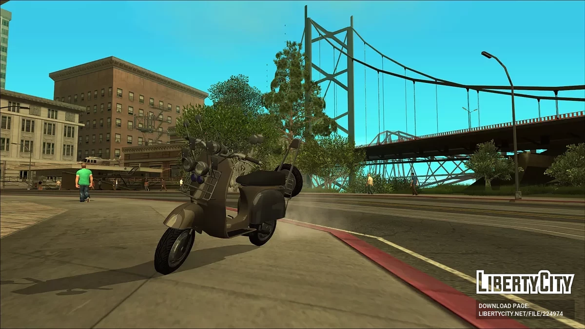Pegassi Faggio dari GTA 5 / GTA San Andreas