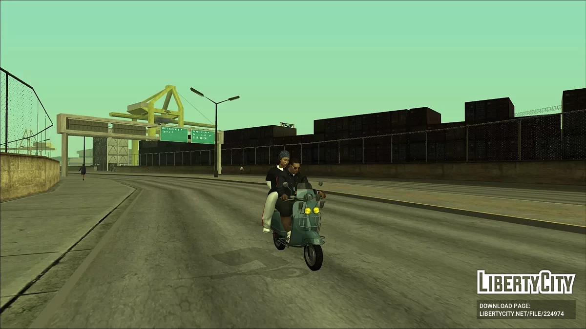 Pegassi Faggio dari GTA 5 / GTA San Andreas