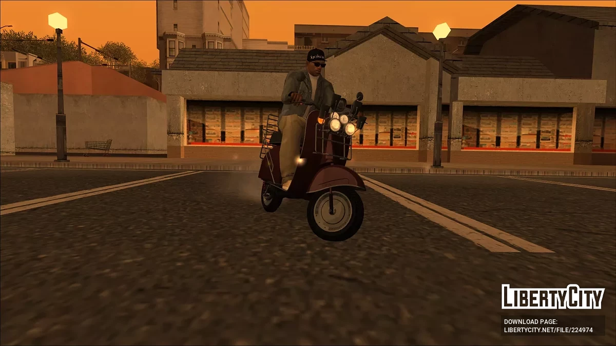 Pegassi Faggio dari GTA 5 / GTA San Andreas